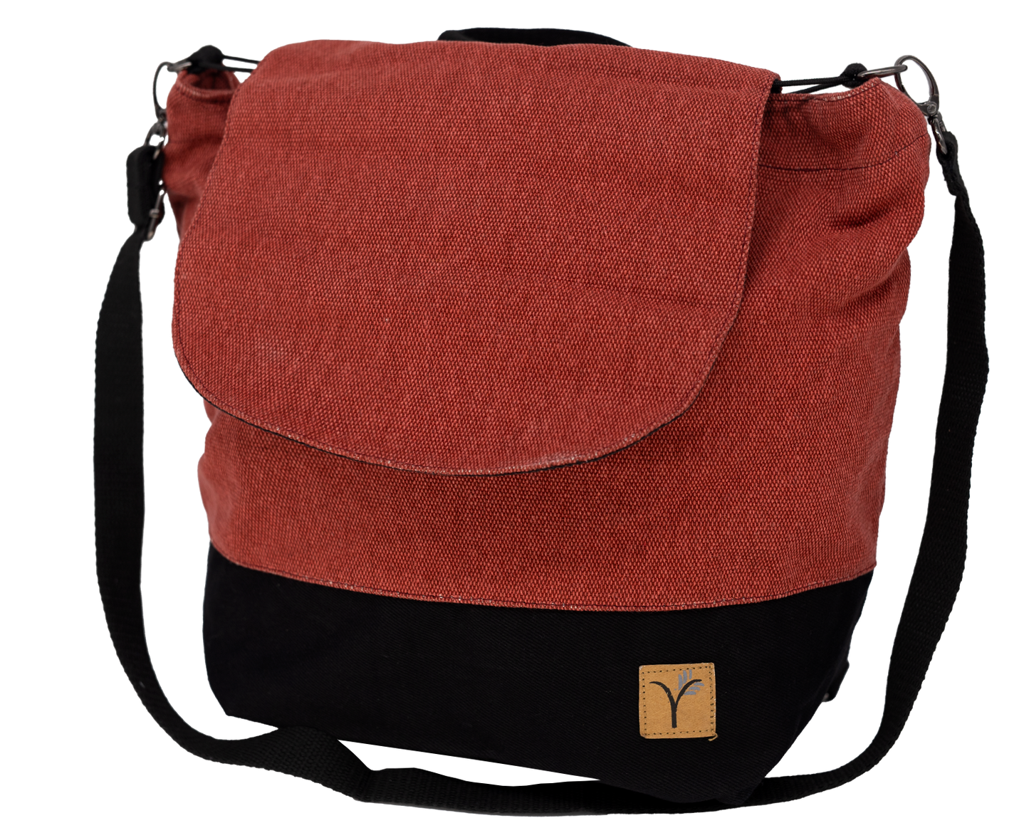 4in1 Tasche Jona - Rot/Schwarz