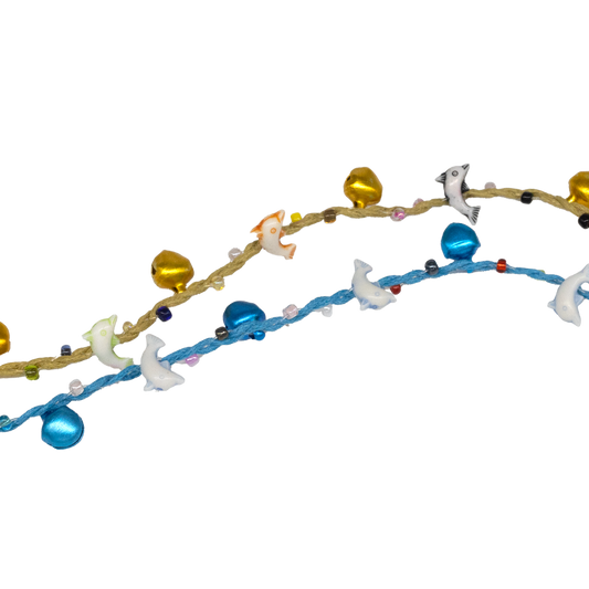 Fusskettchen Delphin