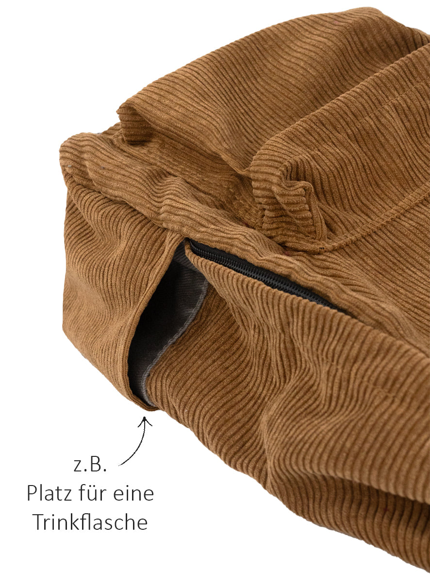 4in1 Tasche Kurt - Braun / Schwarz