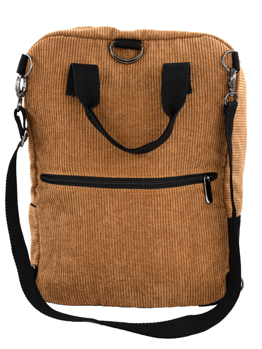 4in1 Tasche Kurt - Braun / Schwarz