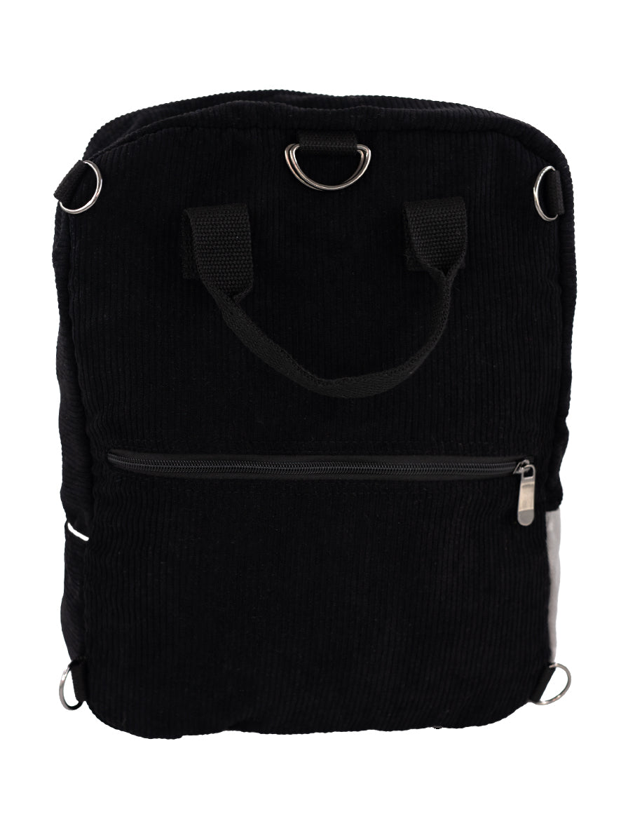 4in1 Tasche Kurt - Schwarz / Grau