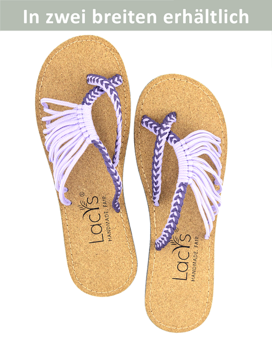 Offene Sandale - Viola