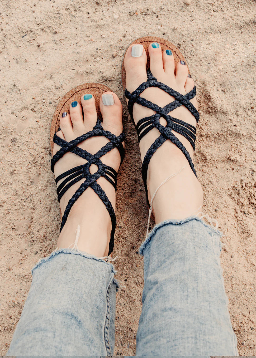 Breite Sandale Shiri